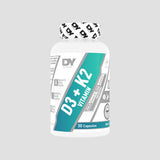 Vitamin D3 + K2 Capsules, 30 / 60 Capsules