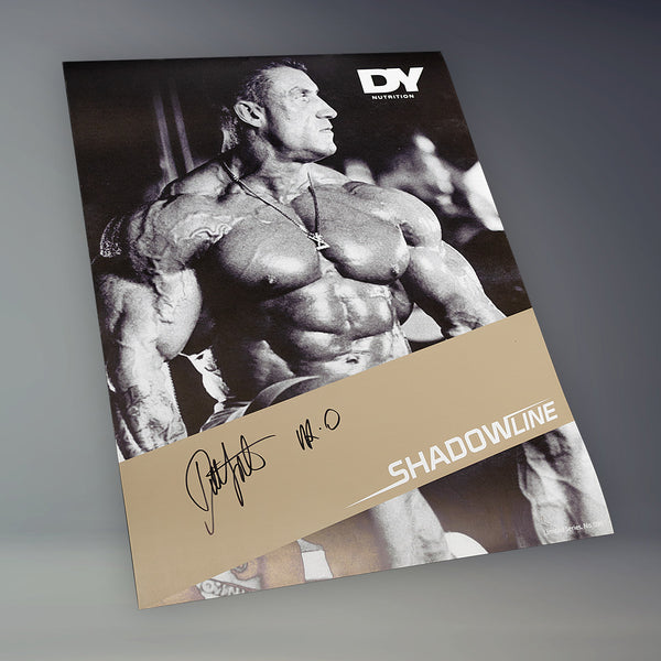 Dorian Yates Poster Signed - B Type