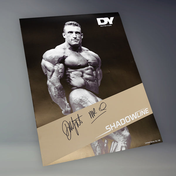 Dorian Yates Poster Signed - C Type