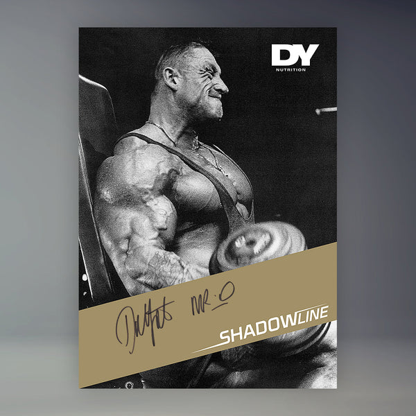 Dorian Yates Poster Signed - D Type